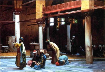Oración en la Mezquita Árabe Jean Leon Gerome Pinturas al óleo